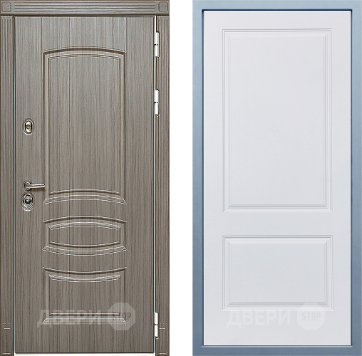 Дверь Дива МД-42 Д-7 Белый в Дубне