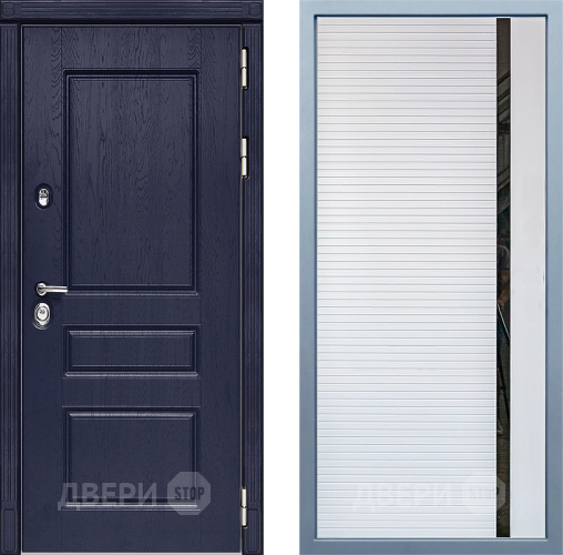 Входная металлическая Дверь Дива МД-45 МХ-45 Белый матовый в Дубне