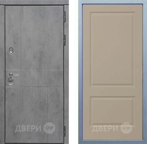 Входная металлическая Дверь Дива МД-48 Д-7 Шампань в Дубне