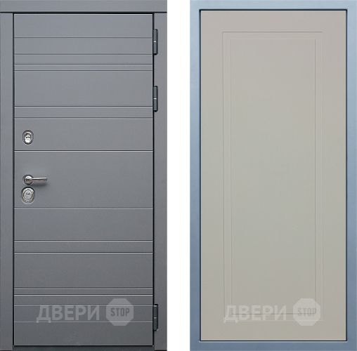 Входная металлическая Дверь Дива МД-39 Н-10 Шампань в Дубне