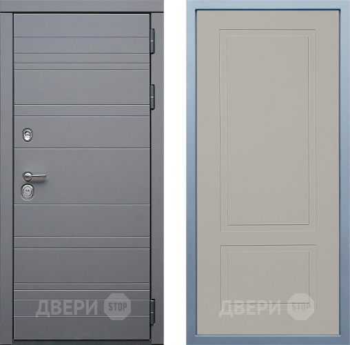 Входная металлическая Дверь Дива МД-39 Н-7 Шампань в Дубне