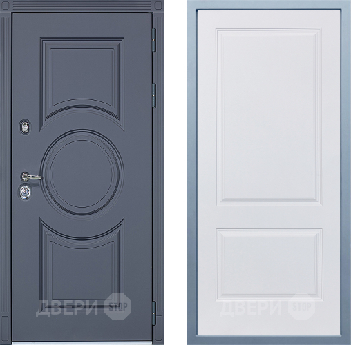 Дверь Дива МХ-30 STR Д-7 Белый в Дубне