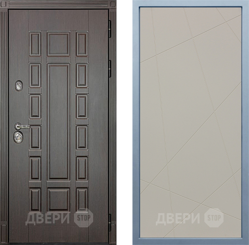 Дверь Дива МХ-53 STR Д-11 Шампань в Дубне