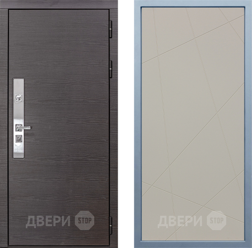 Входная металлическая Дверь Дива МХ-39 STR Д-11 Шампань в Дубне