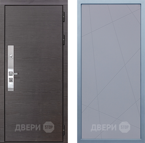 Входная металлическая Дверь Дива МХ-39 STR Д-11 Силк Маус в Дубне