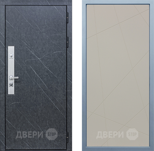 Входная металлическая Дверь Дива МХ-26 STR Д-11 Шампань в Дубне