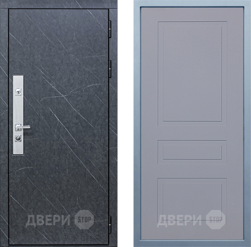 Входная металлическая Дверь Дива МХ-26 STR Н-13 Силк Маус в Дубне