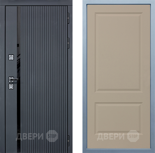 Входная металлическая Дверь Дива МХ-46 STR Д-7 Шампань в Дубне