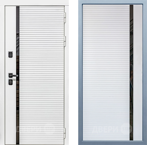 Входная металлическая Дверь Дива МХ-45 Белая STR МХ-45 Белый матовый в Дубне