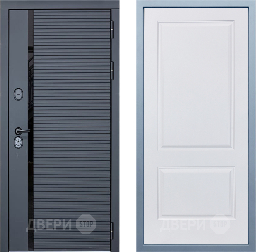 Дверь Дива МХ-45 STR Д-7 Белый в Дубне