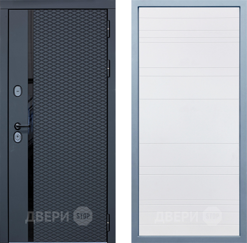 Входная металлическая Дверь Дива МХ-47 STR Д-5 Белый в Дубне