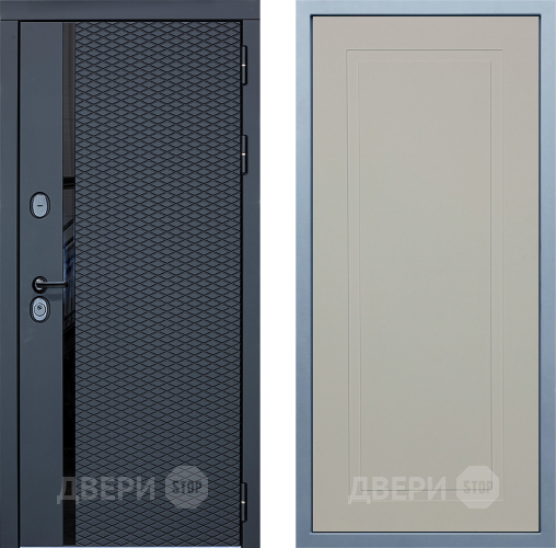 Входная металлическая Дверь Дива МХ-47 STR Н-10 Шампань в Дубне