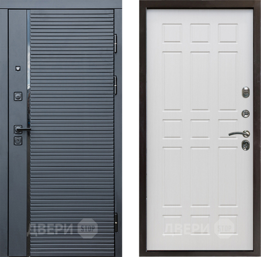 Дверь Престиж Черная Линия Спарта Лиственница белая в Дубне