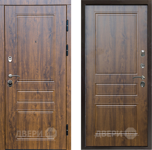 Входная металлическая Дверь Престиж Классика Дуб Классика Дуб в Дубне