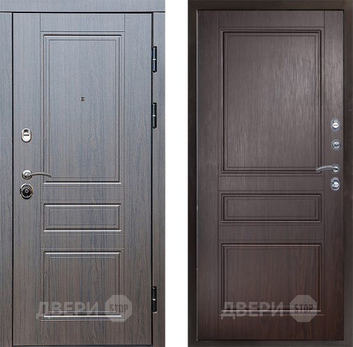 Входная металлическая Дверь Престиж Классика Венге Классика Венге в Дубне