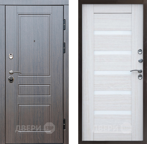 Дверь Престиж Классика Венге Царга Лиственница белая в Дубне