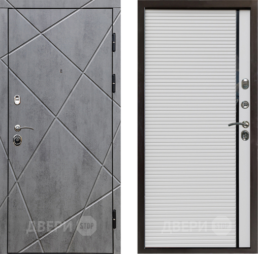 Дверь Престиж Лучи Porte Белый в Дубне