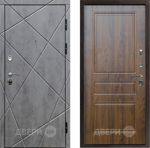 Входная металлическая Дверь Престиж Лучи Классика Дуб в Дубне