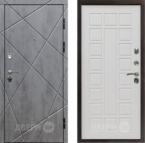 Входная металлическая Дверь Престиж Лучи Престиж Бежевый мат в Дубне