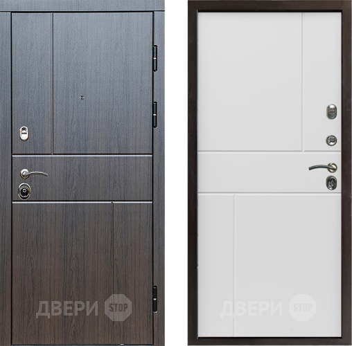 Входная металлическая Дверь Престиж Горизонт Венге Горизонт Бетон белый в Дубне
