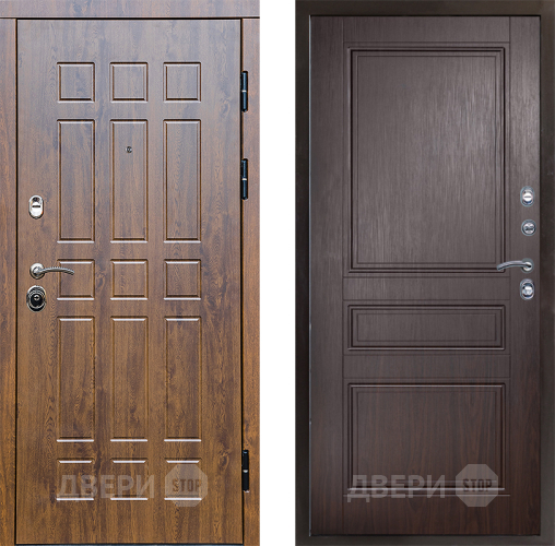 Входная металлическая Дверь Престиж Стандарт Классика Венге в Дубне