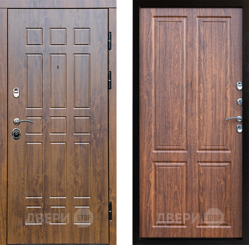 Входная металлическая Дверь Престиж Стандарт Премиум Орех светлый в Дубне