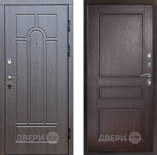 Входная металлическая Дверь Престиж Арка Классика Венге в Дубне