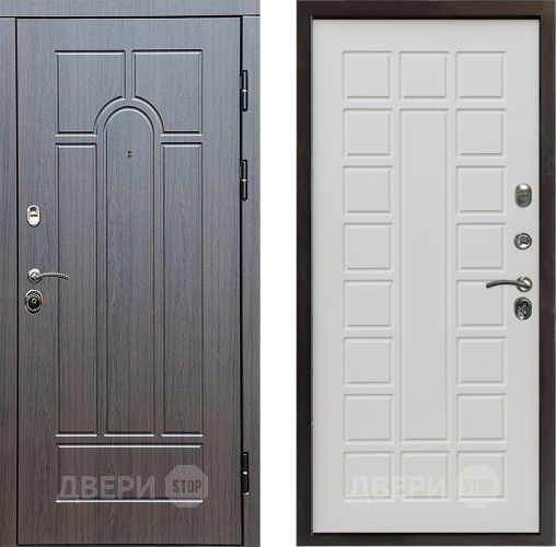 Входная металлическая Дверь Престиж Арка Престиж Бежевый мат в Дубне