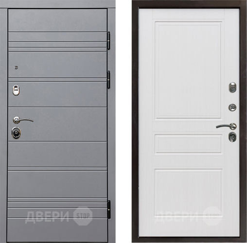 Дверь Престиж Линия Грэй Классика Белое дерево в Дубне