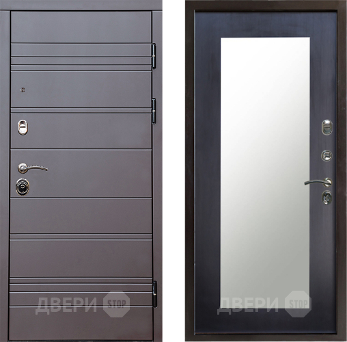 Дверь Престиж Линия Браун Зеркло Пастораль Венге в Дубне