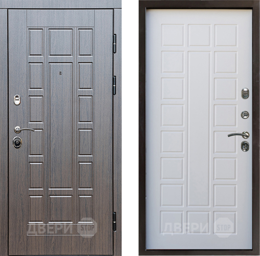 Входная металлическая Дверь Престиж Престиж Престиж Белое дерево в Дубне