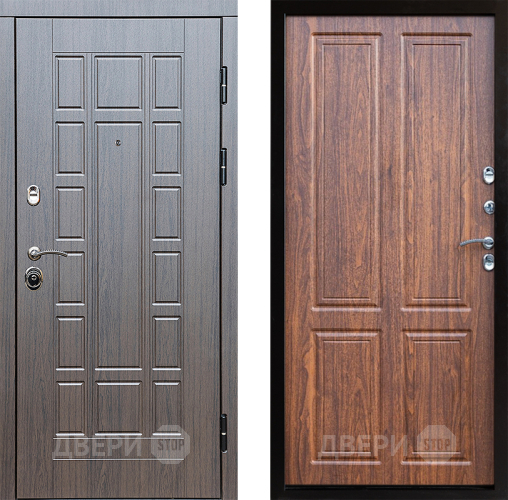 Входная металлическая Дверь Престиж Престиж Премиум Орех светлый в Дубне