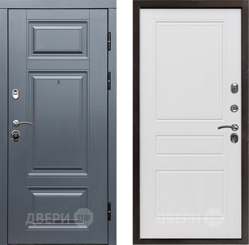 Входная металлическая Дверь Престиж Премиум Классика Белое дерево в Дубне