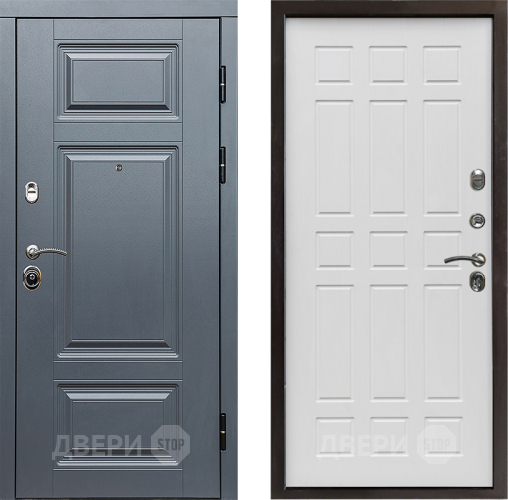 Входная металлическая Дверь Престиж Премиум Спарта Белое дерево в Дубне