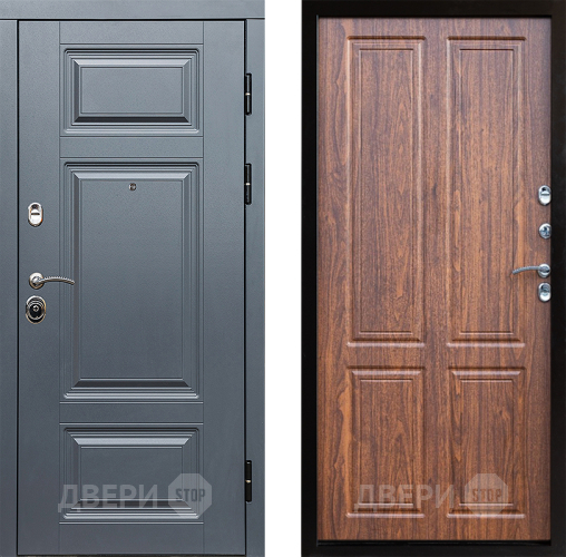 Входная металлическая Дверь Престиж Премиум Премиум Орех светлый в Дубне