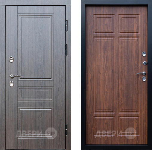 Дверь Престиж TERMO с терморазрывом Классика Премиум Орех темный в Дубне