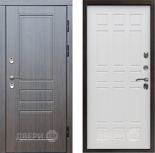 Дверь Престиж TERMO с терморазрывом Классика Спарта Лиственница белая в Дубне