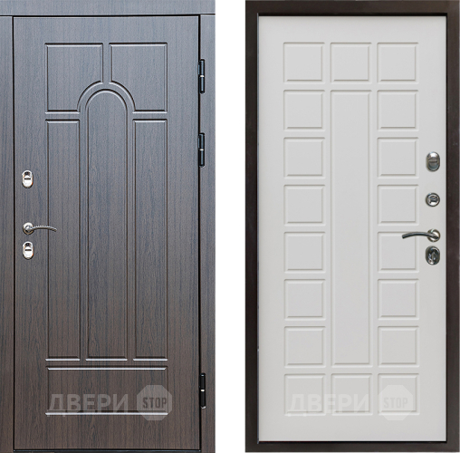 Входная металлическая Дверь Престиж TERMO с терморазрывом Арка Престиж Бежевый мат в Дубне