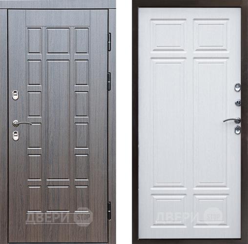 Входная металлическая Дверь Престиж TERMO с терморазрывом Престиж Премиум Лиственница белая в Дубне