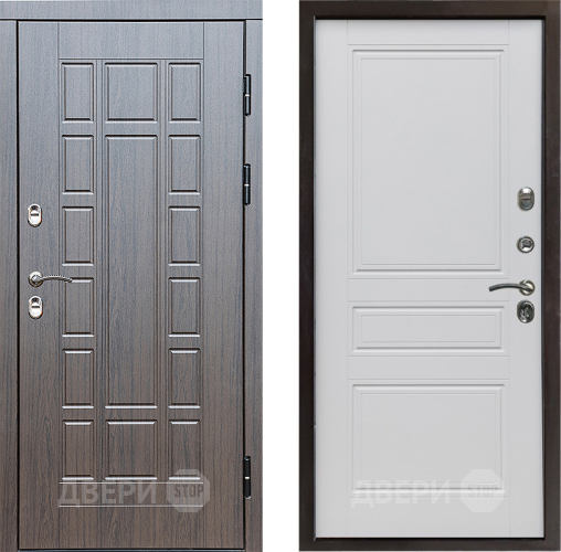 Дверь Престиж TERMO с терморазрывом Престиж Классика Белый матовый в Дубне