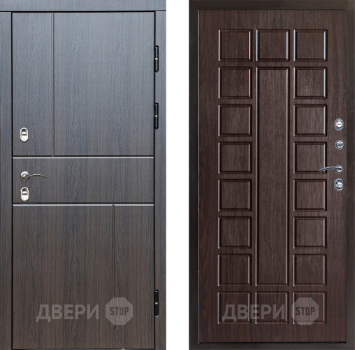 Входная металлическая Дверь Престиж TERMO с терморазрывом Горизонт Венге Престиж Венге в Дубне