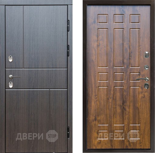 Входная металлическая Дверь Престиж TERMO с терморазрывом Горизонт Венге Спарта Дуб в Дубне