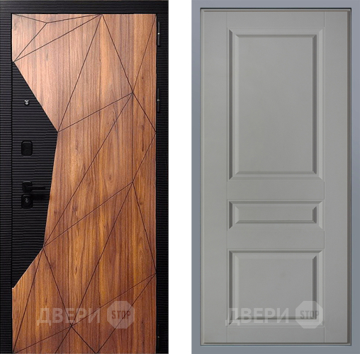 Дверь Заводские двери Морра Стокгольм Грей софт в Дубне