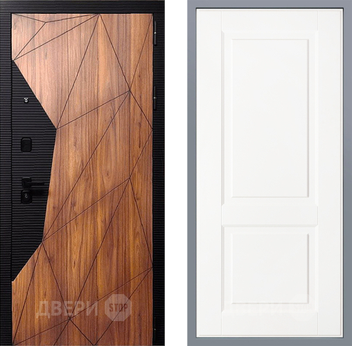 Дверь Заводские двери Морра Доррен Белый софт в Дубне