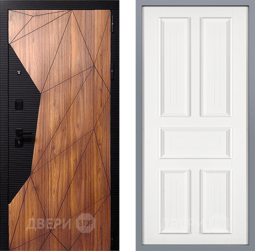 Дверь Заводские двери Морра Уругвай Белый софт в Дубне