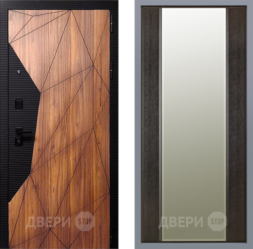 Дверь Заводские двери Морра Зеркало Макси Венге в Дубне