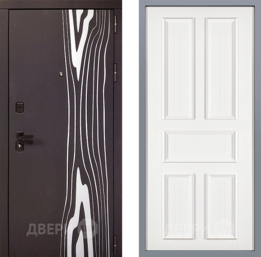 Дверь Заводские двери Леванте Уругвай Белый софт в Дубне