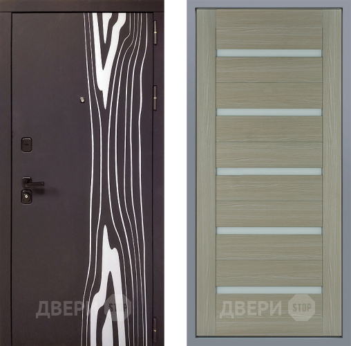 Дверь Заводские двери Леванте СБ-1 Капучино в Дубне