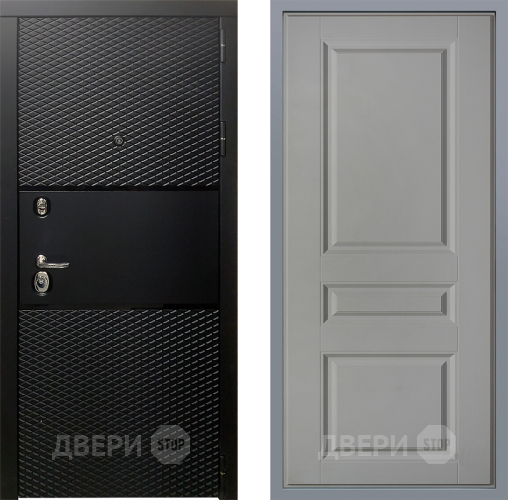 Дверь Заводские двери Тефлон Стокгольм Грей софт в Дубне