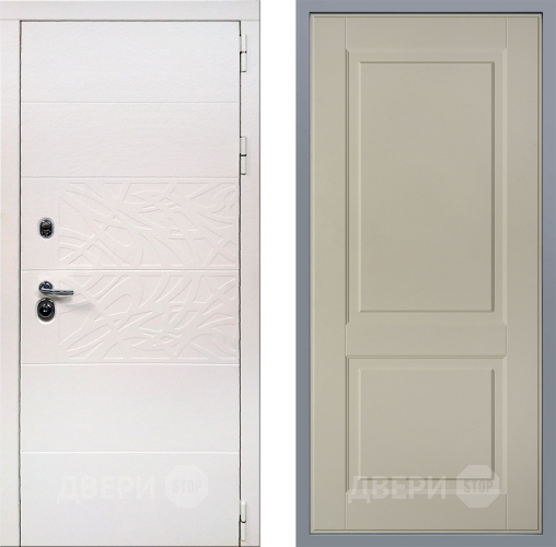 Дверь Заводские двери Дэко Вайт Доррен Шампань в Дубне